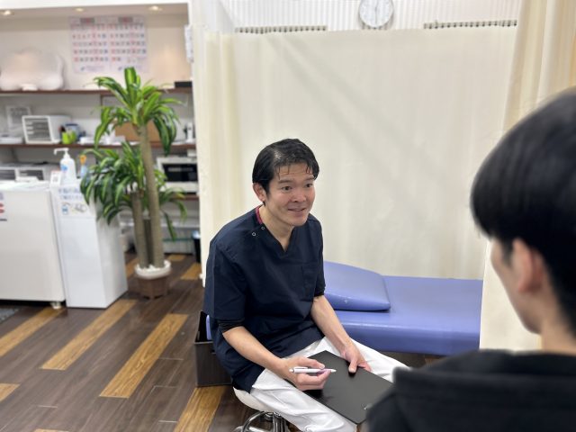 施術の写真